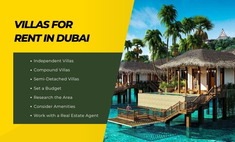 Villas for Rent in Dubai, dubai, lifestyle, rent, villas,