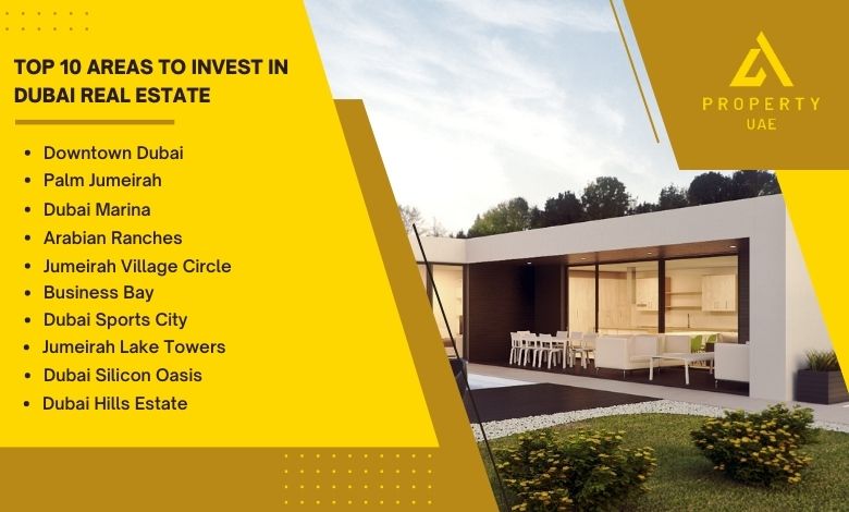 Areas to Invest in Dubai Real Estate