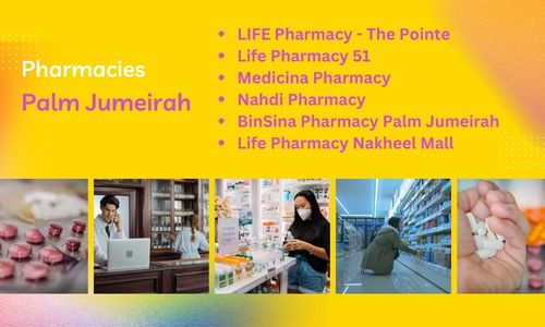 Pharmacies in Palm Jumeirah