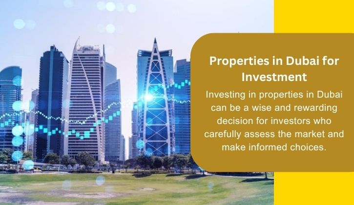Properties in Dubai for Investment,