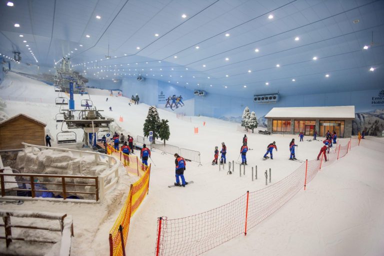 Indoor Skiing at Ski Dubai, places to visit in UAE during summer,