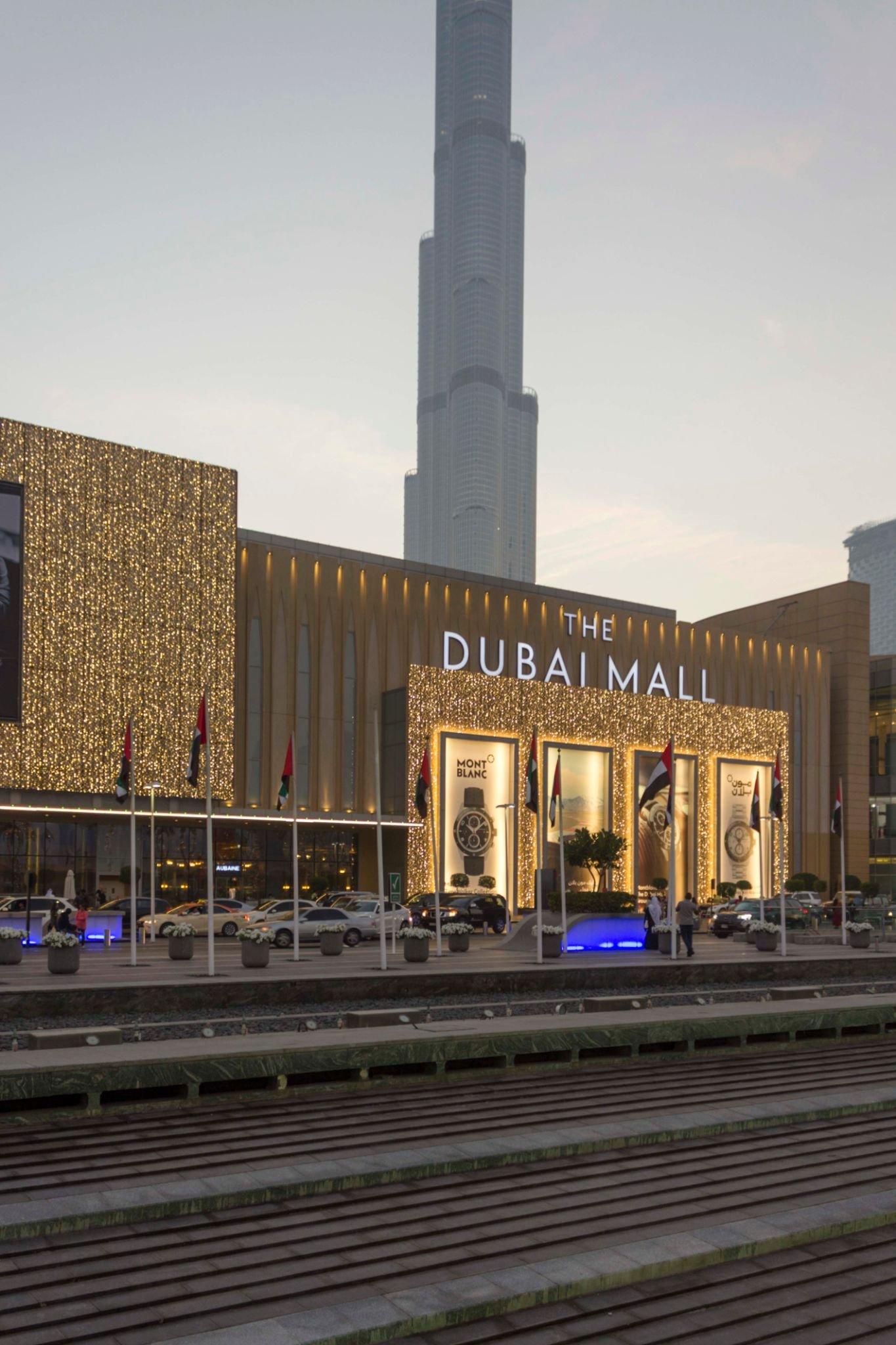Burj Khalifa Dubai Mall Metro Station,