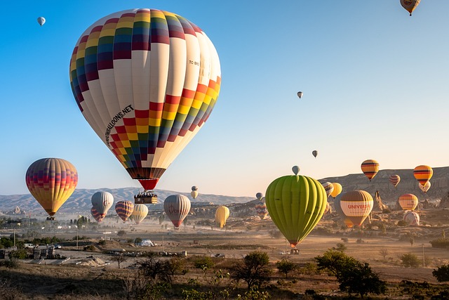 Hot air Ballooning,